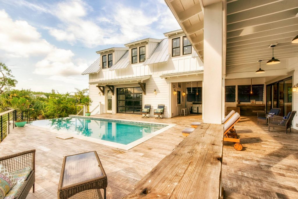 backyard with a nice pool