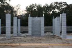 house foundation ready
